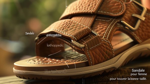 Sandale orthopédique pour femme : conseils pour trouver la bonne taille